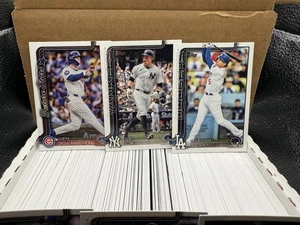 2025 Topps Baseball Series 1 & 2 Complete Base Set 1-700 - Picture 1 of 9
