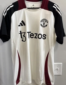 Adidas Manchester United Tiro 24 Training 2024/25 Soccer Football Jersey Men Med - Picture 1 of 8