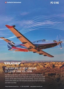 2018 Pilatus PC-12 NG Aircraft ad 7/23/2024p - Picture 1 of 1