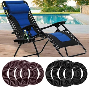 4PCS Universal Patio Lounge Chair Replacement Cords For Lawn Chair, Sun Lounger - Picture 1 of 14
