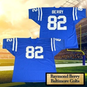 Raymond Berry HOF '73 Autographed Baltimore Colts Jersey - Picture 1 of 7