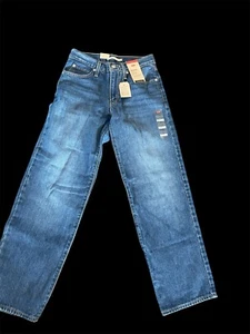 Levi's Women's Mid-Rise 94's Baggy Straight Leg Jeans - Size 26 Pants - Picture 1 of 5