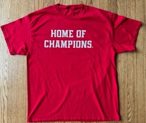 T-Shirt Stanford University - Herren Größe XL - HOME OF CHAMPIONS - rot Kardinal - Bild 1 von 5