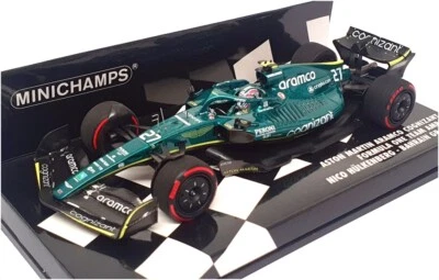Minichamps 1/43 Scale 417 220127 - F1 Aston Martin AMR21 Bahrain 2022 Hulkenberg - Image 1 of 4