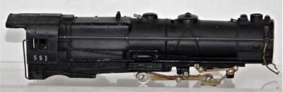 INTERESTING OVERSTAMP #561 Prewar American Flyer O K5 Locomotive Shell +railing - Image 1 of 4