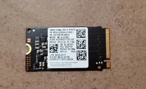 Samsung PM991 256 GB SSD PCIe NVMe M.2 2242 MZALQ256HBJD Lenovo 00UP747 - Imagen 1 de 1