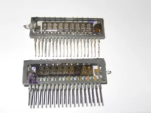 IV-28B Dígito VFD Tubo para Reloj Ruso ¡Lote de 2! Reedición Nixie. - Imagen 1 de 5