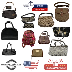 14 PACK COACH, HARLEY DAVIDSON, MICHAEL KORS, VERA BRADLEY BAGS AND WALLETS - Picture 1 of 21