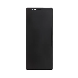 Sony Xperia 1 Genuine Service Pack LCD With Frame - Black - Picture 1 of 1
