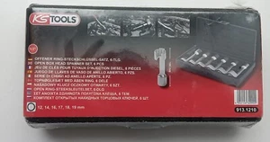 KS TOOLS 913.1210 HEAD SPANNER SET (6 PCS), 1/2" New Sealed - Picture 1 of 2