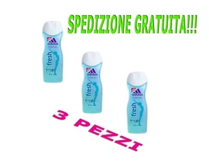 NEW ADIDAS GEL DOCCIA FRESH DONNA 250 ML. - 3 PEZZI - SPEDIZIONE GRATIS!!! - Foto 1 di 2