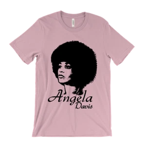 Angela Davis T-Shirt - Black History - Malcolm X - Political Social Activist - Picture 1 of 8