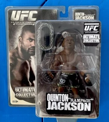 OFFICIAL UFC ROUND 5 UFC Pride Fighting Champion Quinton “Rampage “Jackson W/his Chain Super Rare New
