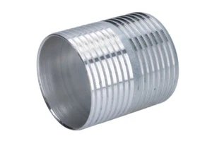 "Acoplador de tubo de aluminio 60 mm 2,36"" goma silicona mangueras conector adaptador tt" - Imagen 1 de 1