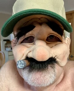 Zagone Studios “Stan the Man” latex Adult One Size, NWT, Halloween Mask cosplay - Picture 1 of 7