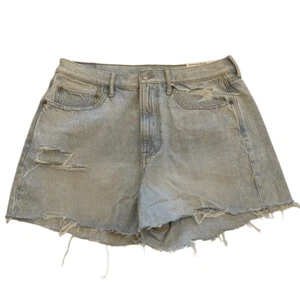 Neu mit Etikett American Eagle Boyfriend-Shorts höchster Bund 90er Jahre Größe 12/31 - Bild 1 von 5