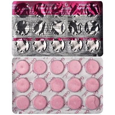 Gelusil Pfizer 15 Tablets Chewable Tablet Mint Flavor for Acidity Heartburn