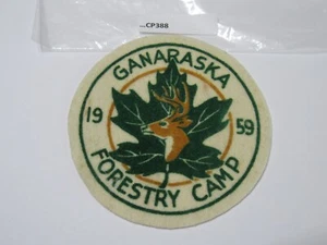 GANARASKA FORESTRY CAMP 1959 FELT CP388 - Picture 1 of 1