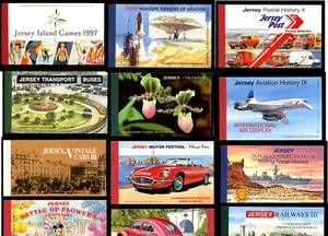 JERSEY PRESTIGE BOOKLETS MINT 1997-2009 CHANNEL ISLANDS ...PRICED INDIVIDUALLY - Picture 1 of 27