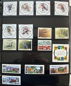 Colección de estampillas postales de Canadá, aprox. 1000 - Imagen 1 de 24