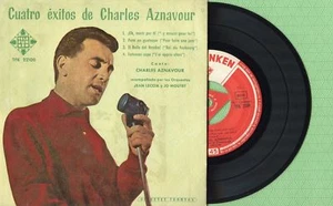 CHARLES AZNAVOUR / Morir pour toi / TELEFUNKEN TFK 22100 Press Spain 1957 EP VG - Picture 1 of 5