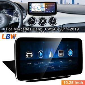 10.25'' Car Linux Screen Wireless Carplay Stereo Wifi For Benz B W246 2011-2019 - Picture 1 of 12