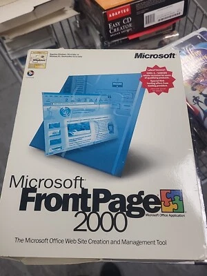 Microsoft FrontPage 2000 - Image 1 of 3