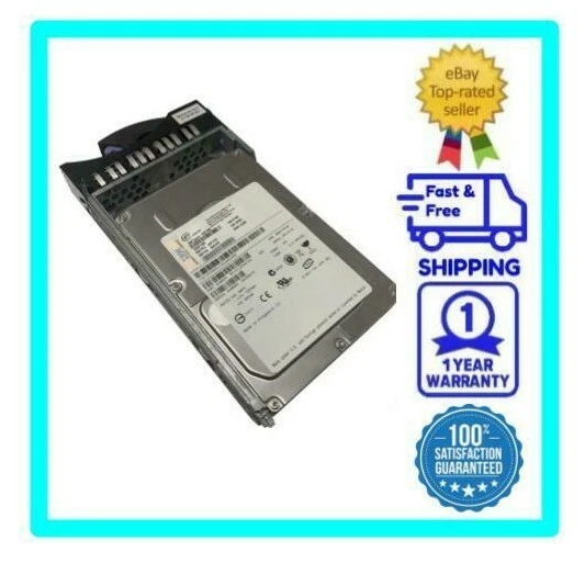IBM 40K1044 39R7350 26K5842 146GB 15K 3G 3.5" HOT SWAP HARD DRIVE W/Caddy - Image 1 of 3
