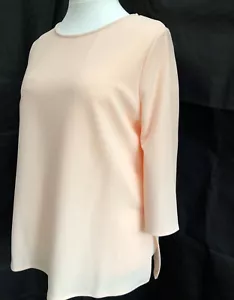 Womens Long Sleeve Blouse Ladies NEW Tops Plus Size 20/22-24/26-28/30-32/34 SAND - Picture 1 of 6