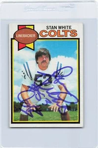 1979 Topps #478 Stan White Colts Signed Auto *K5534 - Picture 1 of 2