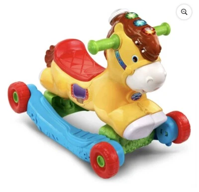 Juguetes para bebés y niños pequeños VTech Galop & Rock Learning Pony Push & Pedal Foto 1 de 4