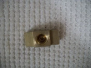 FMR BRAKE LINE BRASS UNION TEE 3/16" INVERTED FLARE 3/8-24 ALL SIDES, TE-01 - Picture 1 of 4
