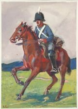 Ernst Liebenauer (1884-1970) "Cavalryman", watercolor, ca.1915 (1)