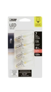 Night Light C7 E12 LED Bulbs Soft White 7 Watt 120V_ 1 PACK OF 4 - Picture 1 of 1