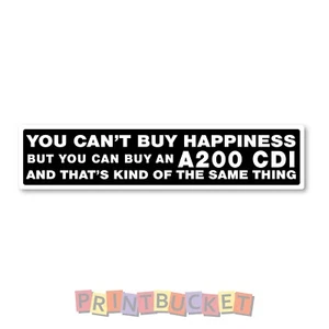 Buy an A200 CDI sticker 200mm quality water & fade proof vinyl - Picture 1 of 1