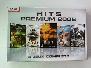 Coffret 5 jeux Hits Premium 2008 THQ (Stalker/Titan Quest deluxe/warhammer) PC - Imagen 1 de 8
