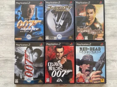 SONY PS2 007 series & Dead To Rights & Red Dead Revolver set from Japan - Image 1 of 4