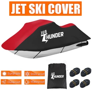 Watercraft Jet Ski Cover Outdoor Trailerable Waterproof Tear Resistant 135-145'' - Picture 1 of 13
