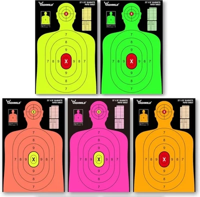 Highwild 23X35 Inch Shooting Range Silhouette 23x35", Multi Color - 20 PACK  - Image 1 of 4