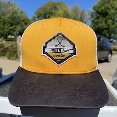 Gorra de hockey Green Bay Gamblers Snapback malla gorra de camionero Wisconsin  Foto 1 de 4