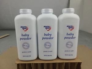 3x Health Smart Baby Powder TALC Sensitive Formula 14oz Sellado Nuevo Suave- - Imagen 1 de 5
