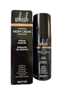 New WHISH Recovering Night Cream with Bakuchiol Intense Moisture Full Size 1oz - Picture 1 of 5