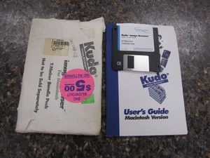 Vintage 1994 Imspace Systems Kudo Image browser For Macintosh 3.5" Floppy Disk - Picture 1 of 2
