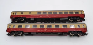 RIVAROSSI LOT DE 2 VOITURES TEE 245 2558 ET 245 2556 RESTAURANT ET 1 CL FS HO - Imagen 1 de 9