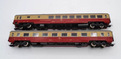 RIVAROSSI LOT DE 2 VOITURES TEE 245 2558 ET 245 2556 RESTAURANT ET 1 CL FS HO - Imagen 1 de 4