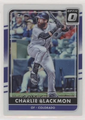 2016 Panini Donruss Optic Holo Charlie Blackmon #134 - Image 1 of 2