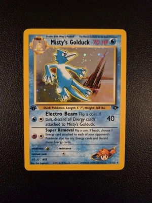 Misty's Golduck 12/132 Gym Challenge Holo (1st Edition) - Image 1 of 4