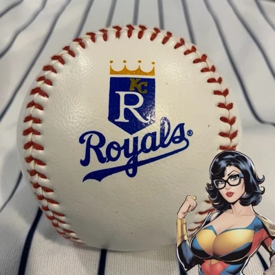 Kansas City Royals Logo SPC 1995 Souvenir Baseball Ball - Image 1 of 4