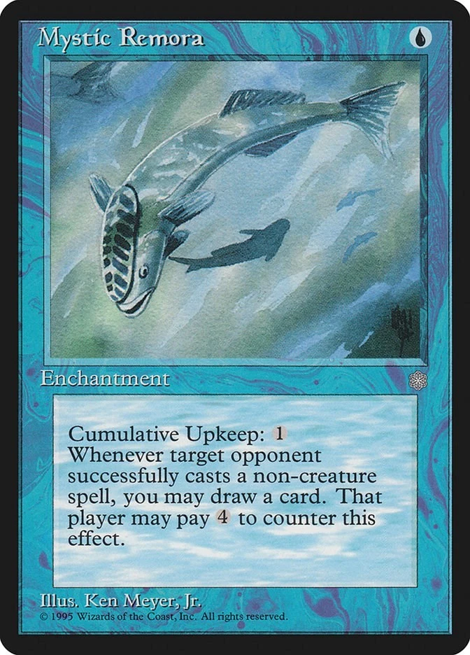 Mystic Remora Ice Age Magic The Gathering MTG Card - Image 1 of 1