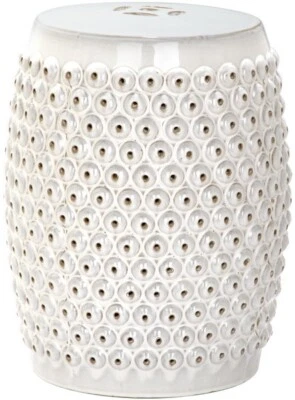 Safavieh STELLA NAILHEAD GARDEN STOOL, Reduced Price 2172750658 ACS4530B - Image 1 of 4